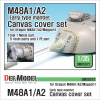 DM35072 IDF Magach 1(M48A1) Canvas cover set (for Dragon 1/35)